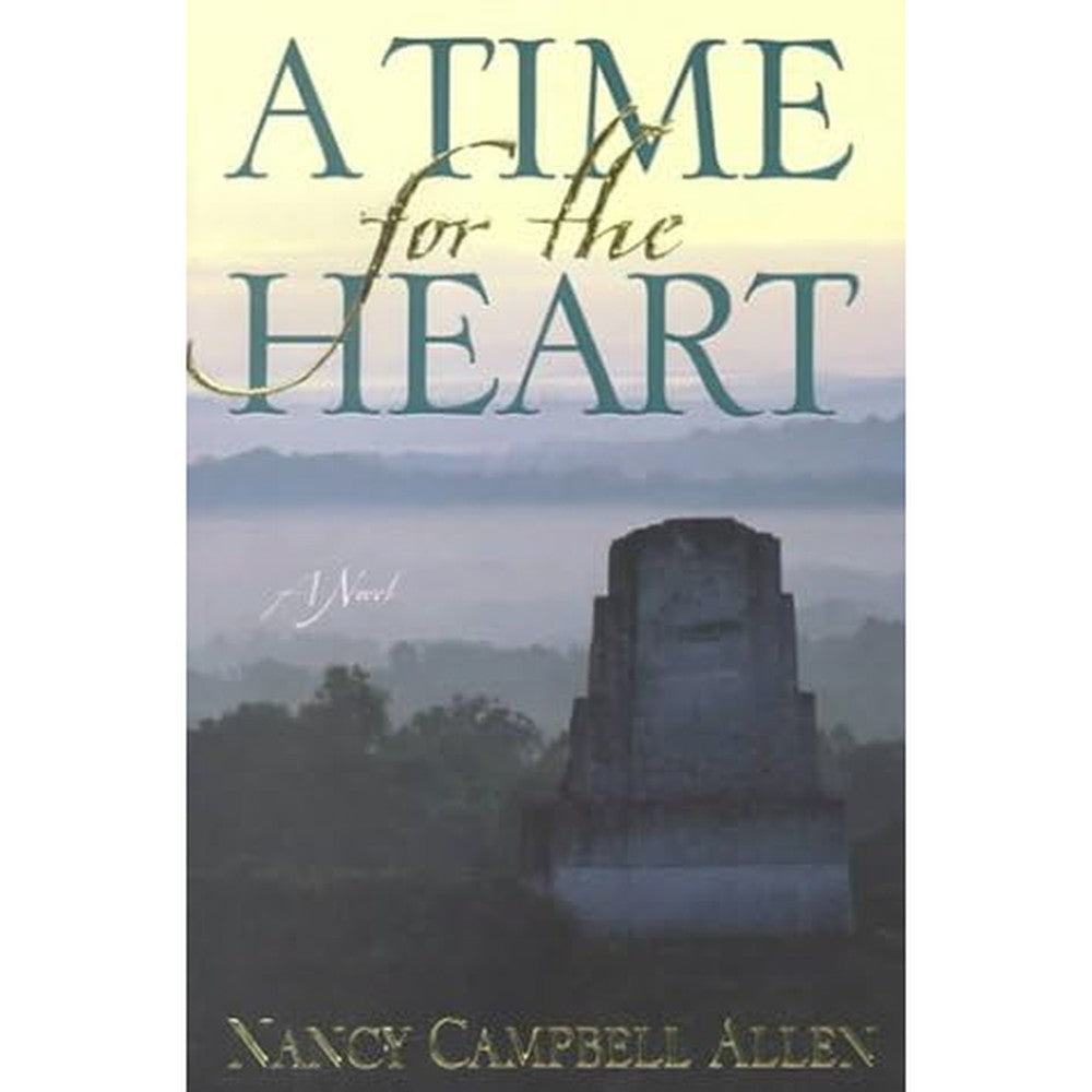 Nancy Campbell Allen A Time for the Heart paperback book front view romantic suspense novel cover