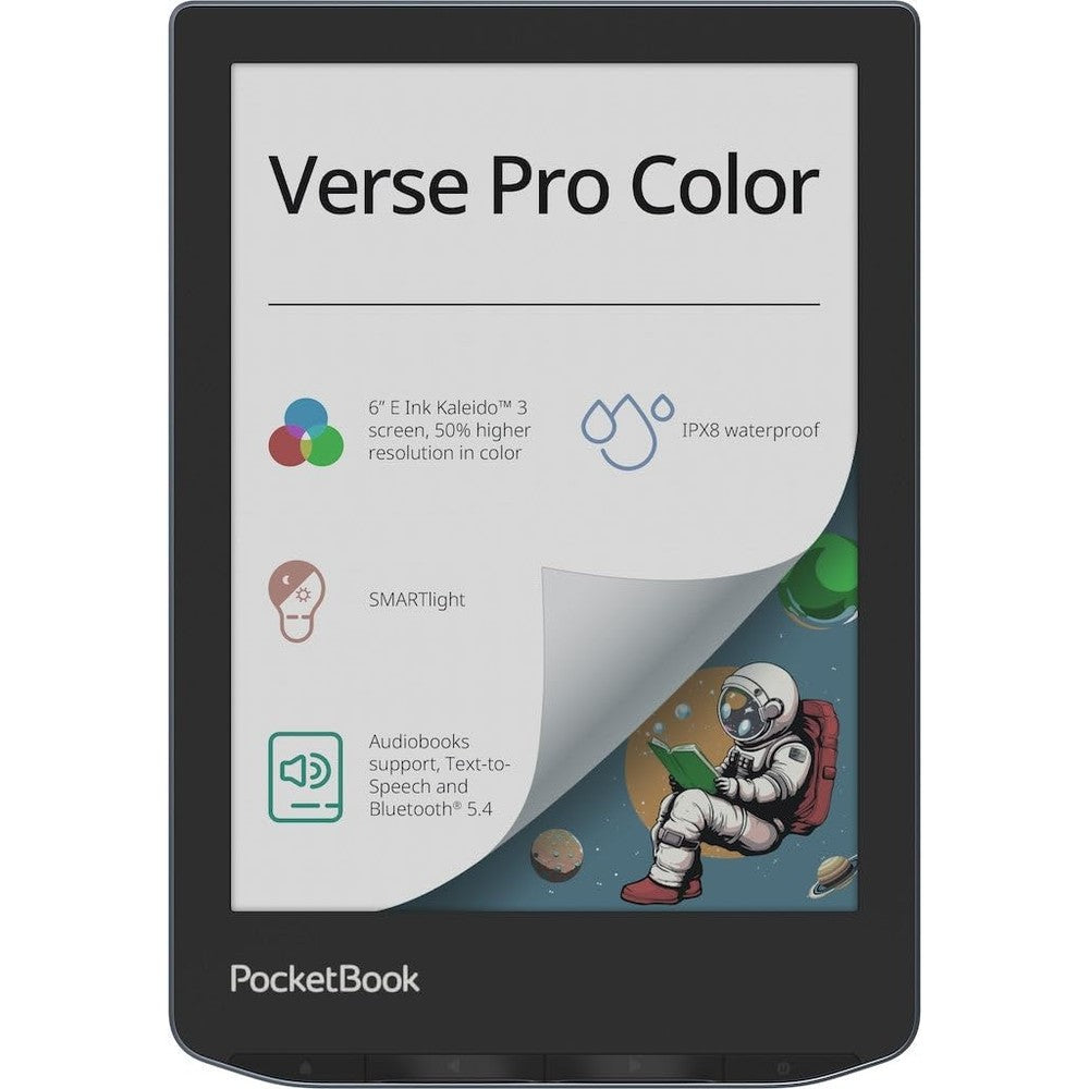PocketBook Verse Pro Color 6 Inch E-Reader With E Ink Kaleido 3 Display And Bluetooth 5.4 Support - Image 1