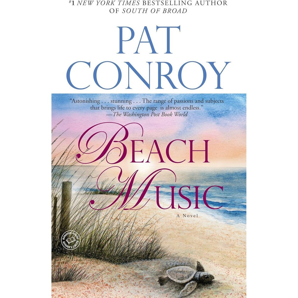 Pat Conroy Beach Music Novel Paperback Front View