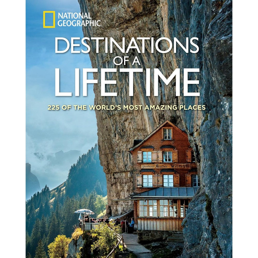 National Geographic Destinations of a Lifetime hardcover book front cover view