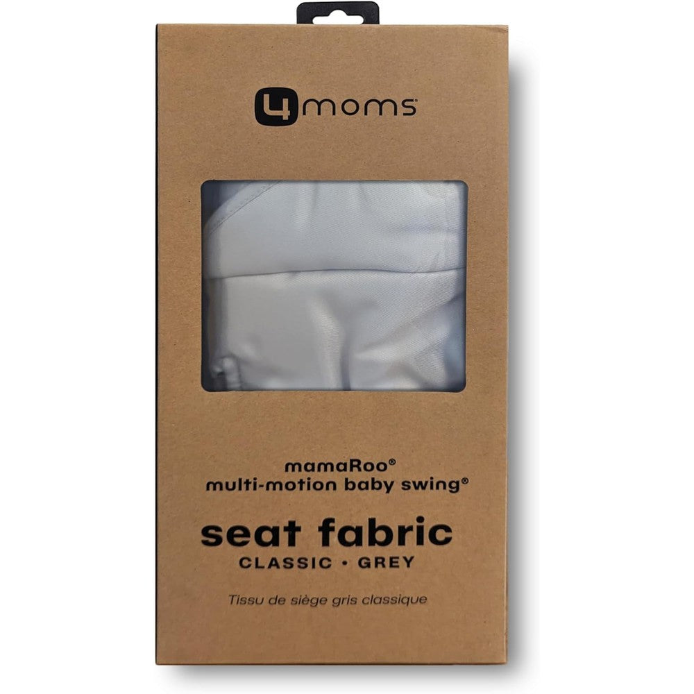 4moms MamaRoo Extra Seat Fabric Grey Classic front view
