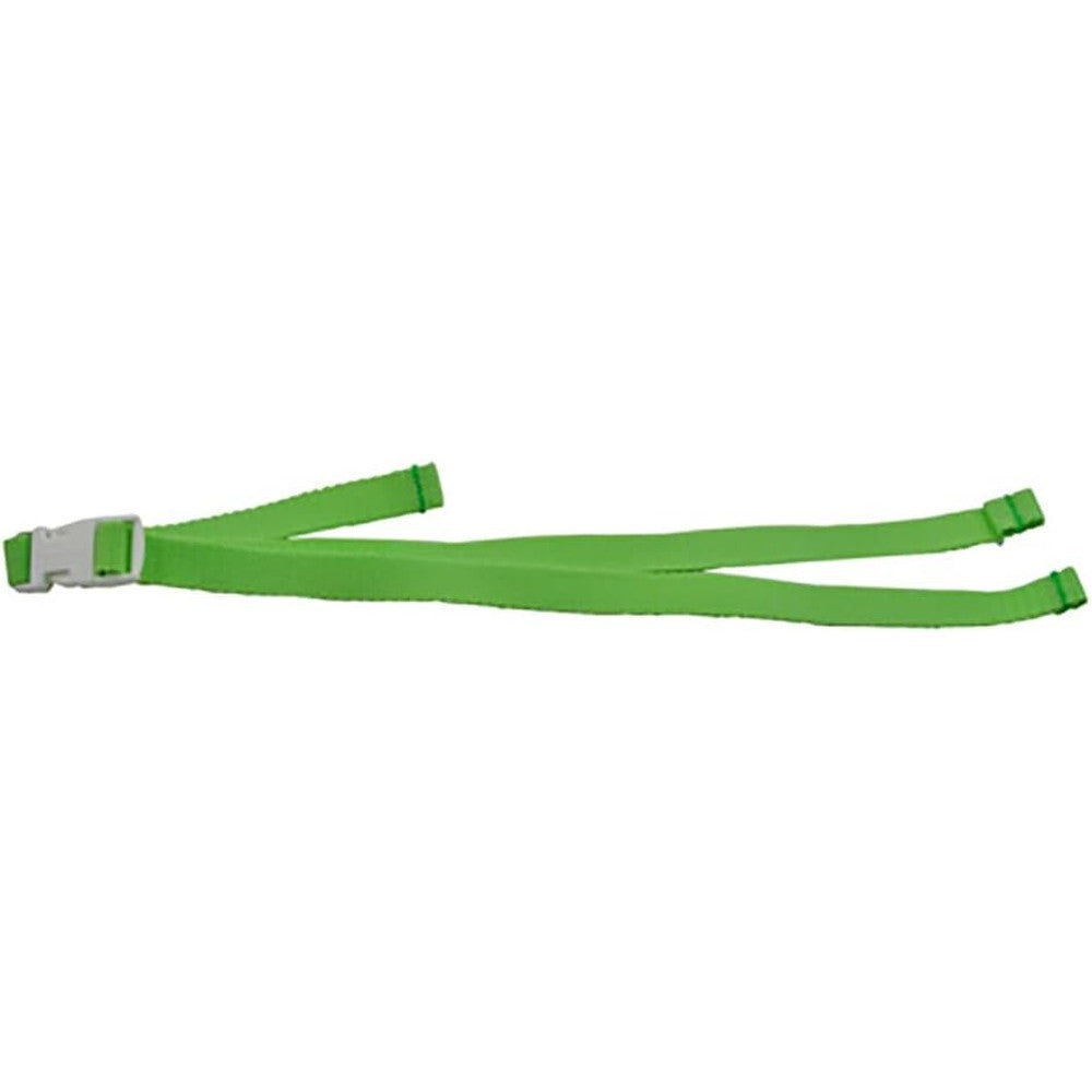 Fisher-Price Rainforest Healthy Care Booster Seat replacement green back anchor strap front view