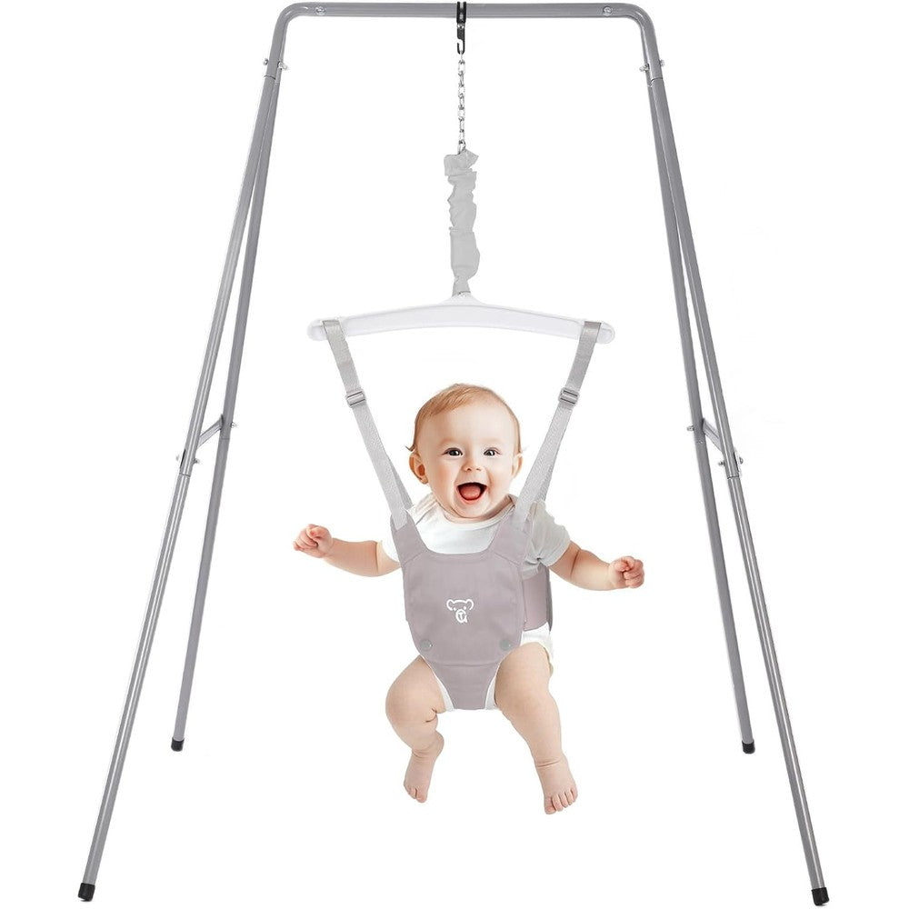 G Taleco Gear baby jumper with stand front view