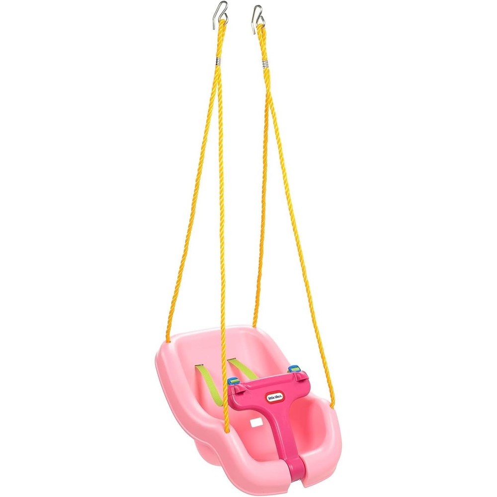 Little Tikes Snug 'n Secure Pink Swing front view