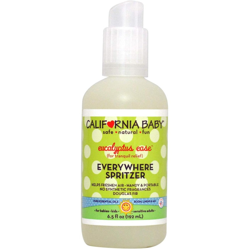 California Baby Eucalyptus Ease Everywhere Spritzer front view bottle