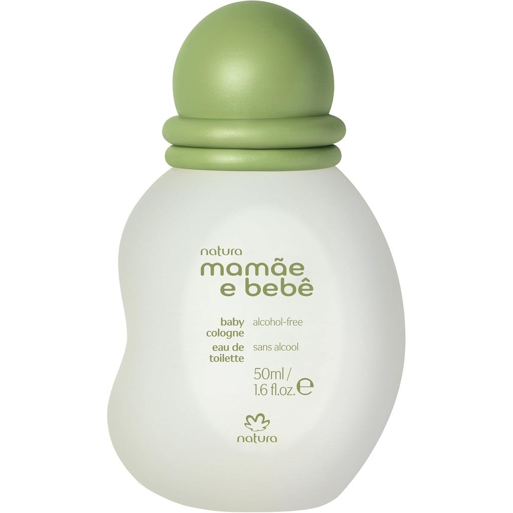 Natura Mamãe e Bebê Baby Cologne front view 50ml bottle