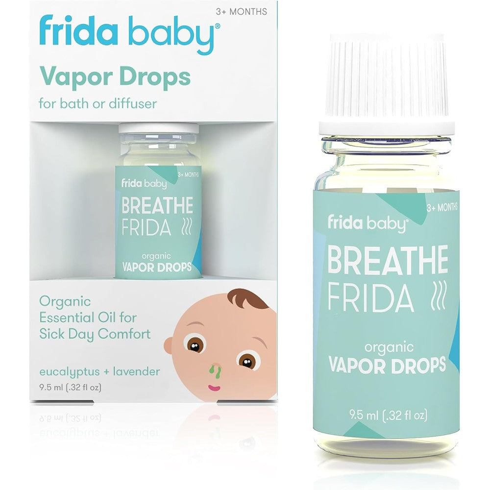 Frida Baby Breathefrida Vapor Bath Drops front view packaging