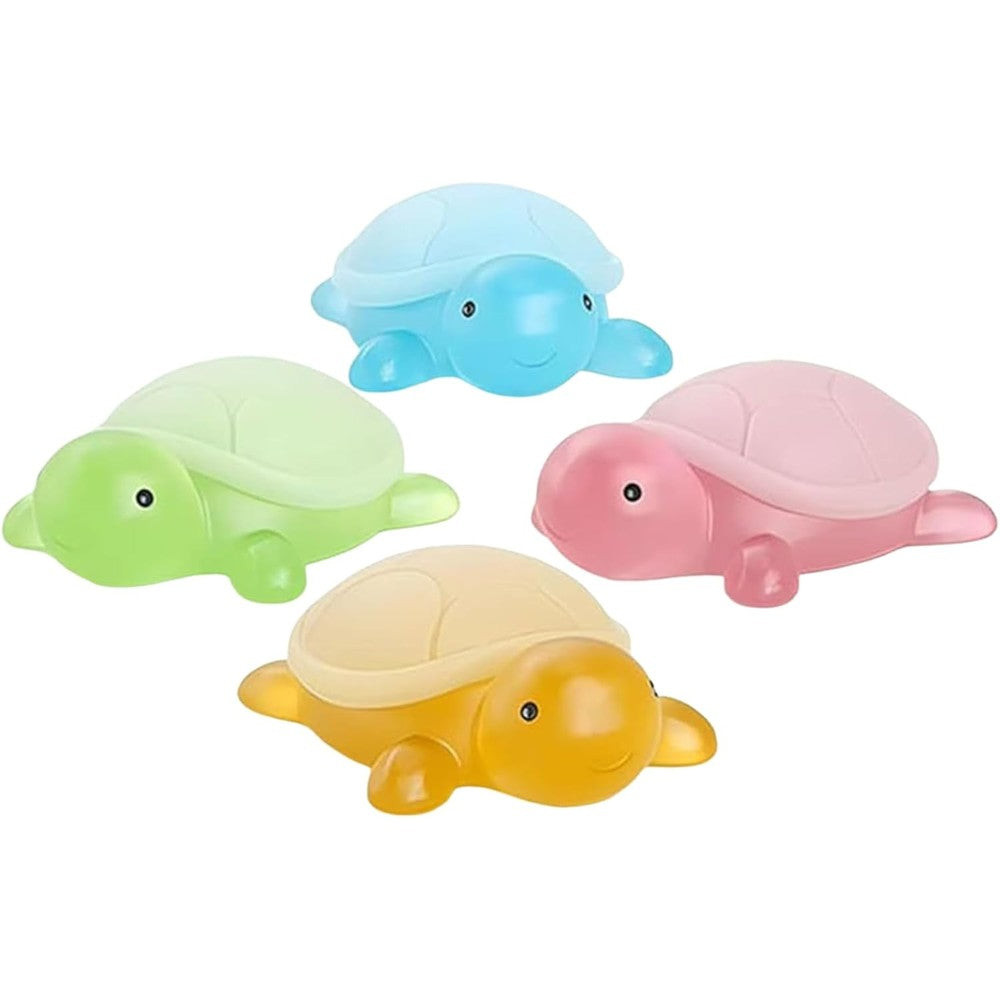 Generic children scented turtle shaped soap 4 pack front view