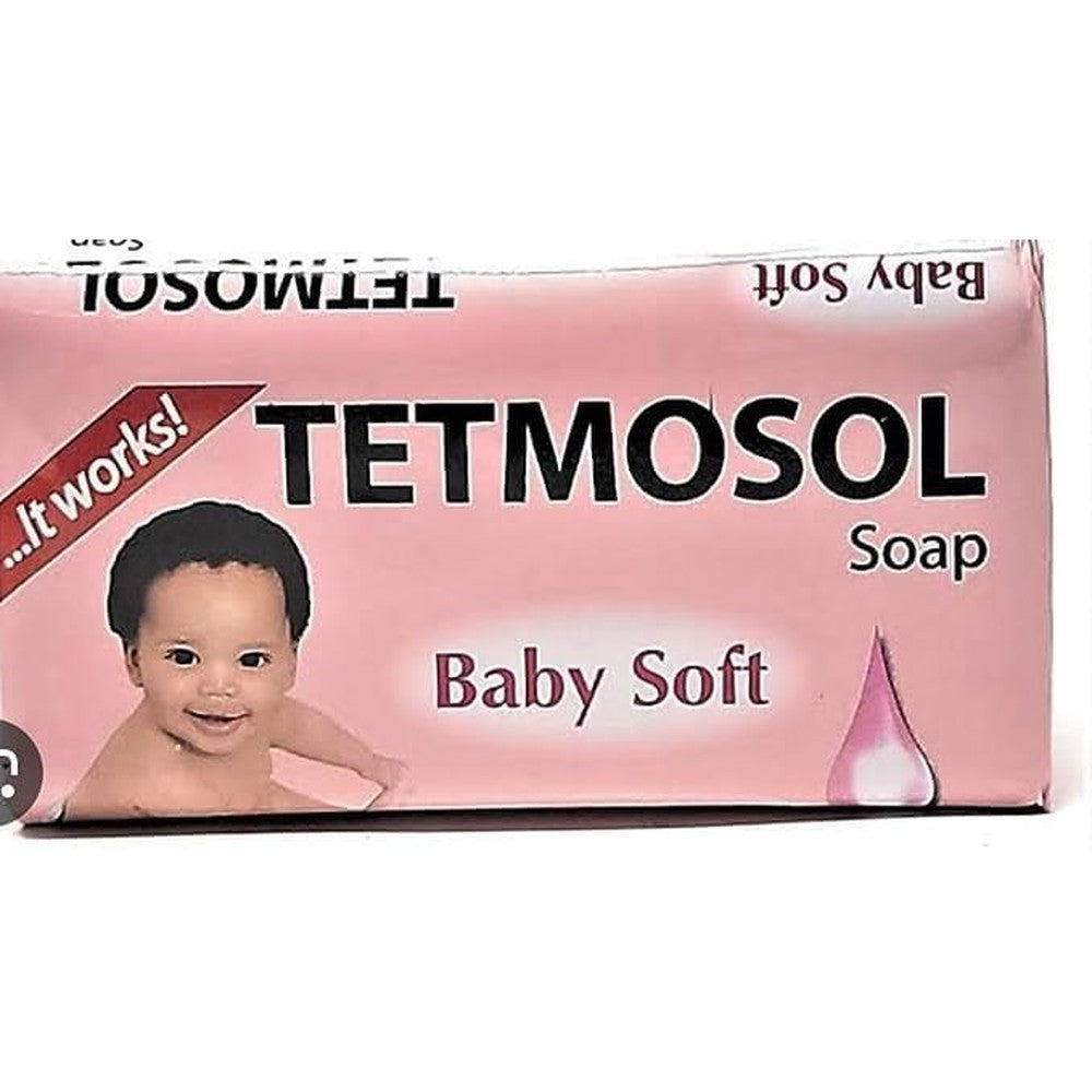 Generic Tetmosol Baby Soft Soap bar front view for delicate skin