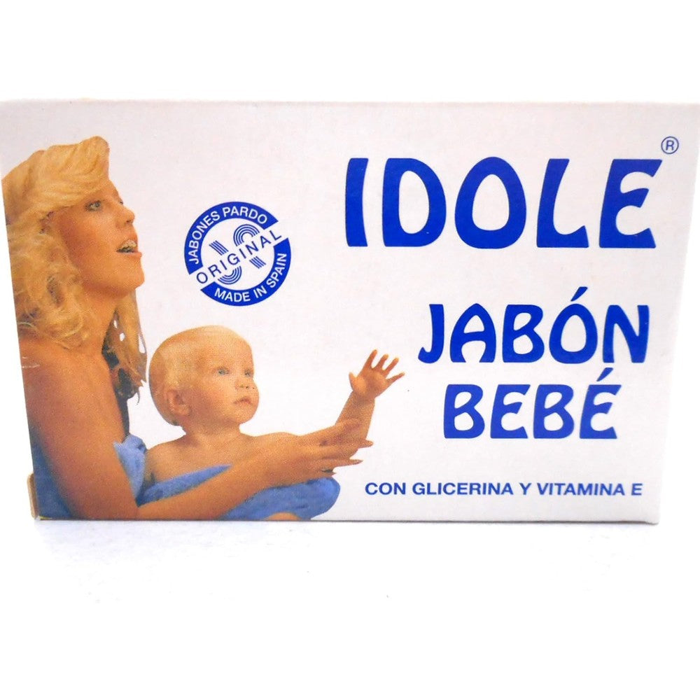 Idole Exfoliating Soap Bebe front view packaging