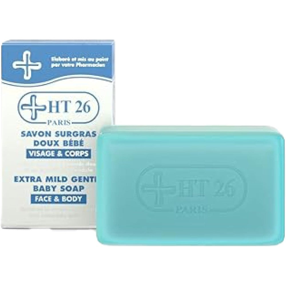 HT26 Paris Moisturizing Extra Mild Gentle Baby Soap front view