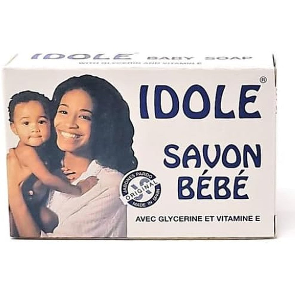 Idole Baby Soap 75 gram bars front view