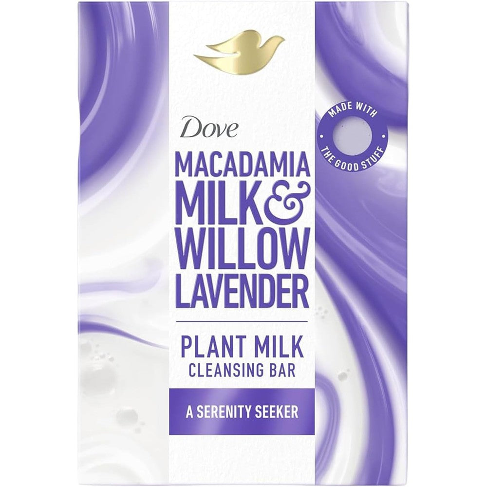 Dove Serenity Seeker Plant Milk Cleansing Bar front packaging view