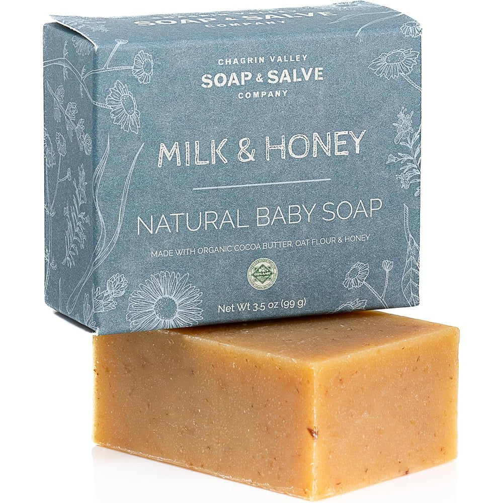 Chagrin Valley Soap and Salve Baby Shampoo and Soap Bar front view