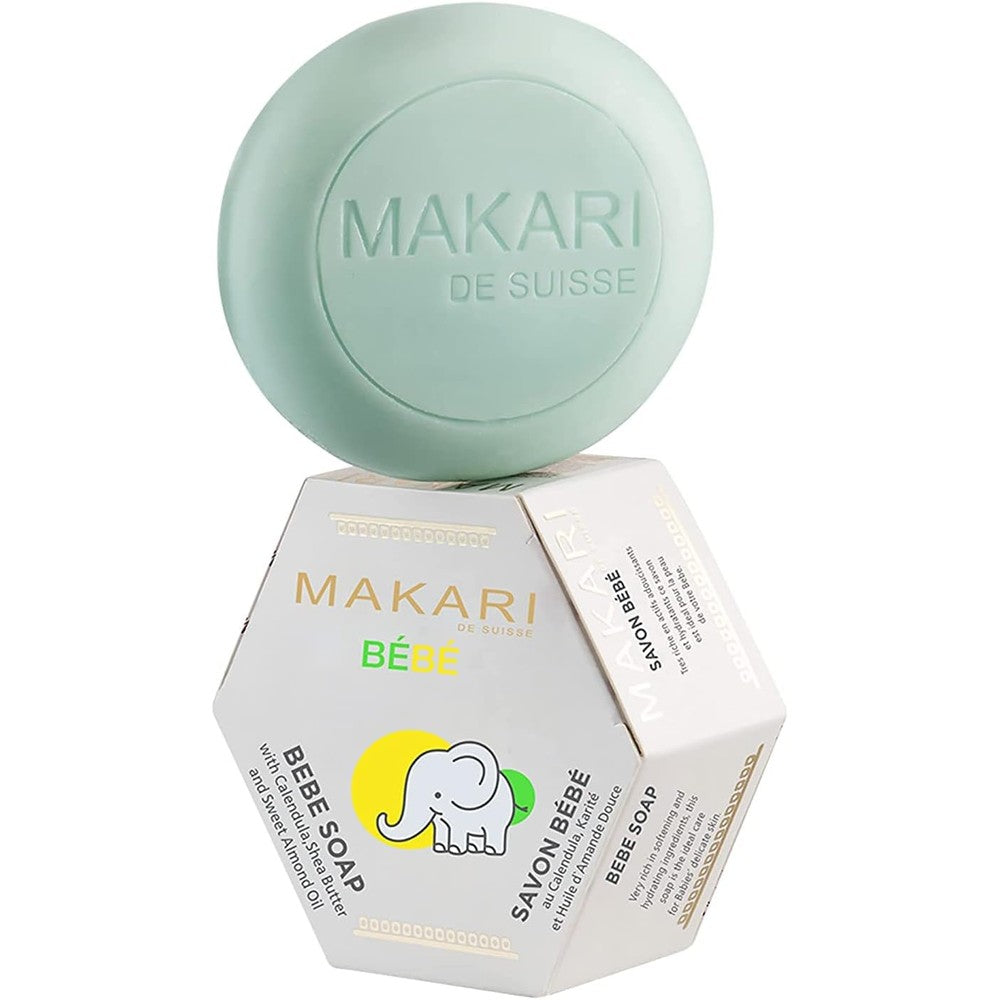 Makari Baby Soap front view packaging