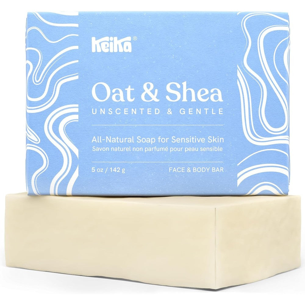 Keika Baby Soap Bar front view for sensitive skin