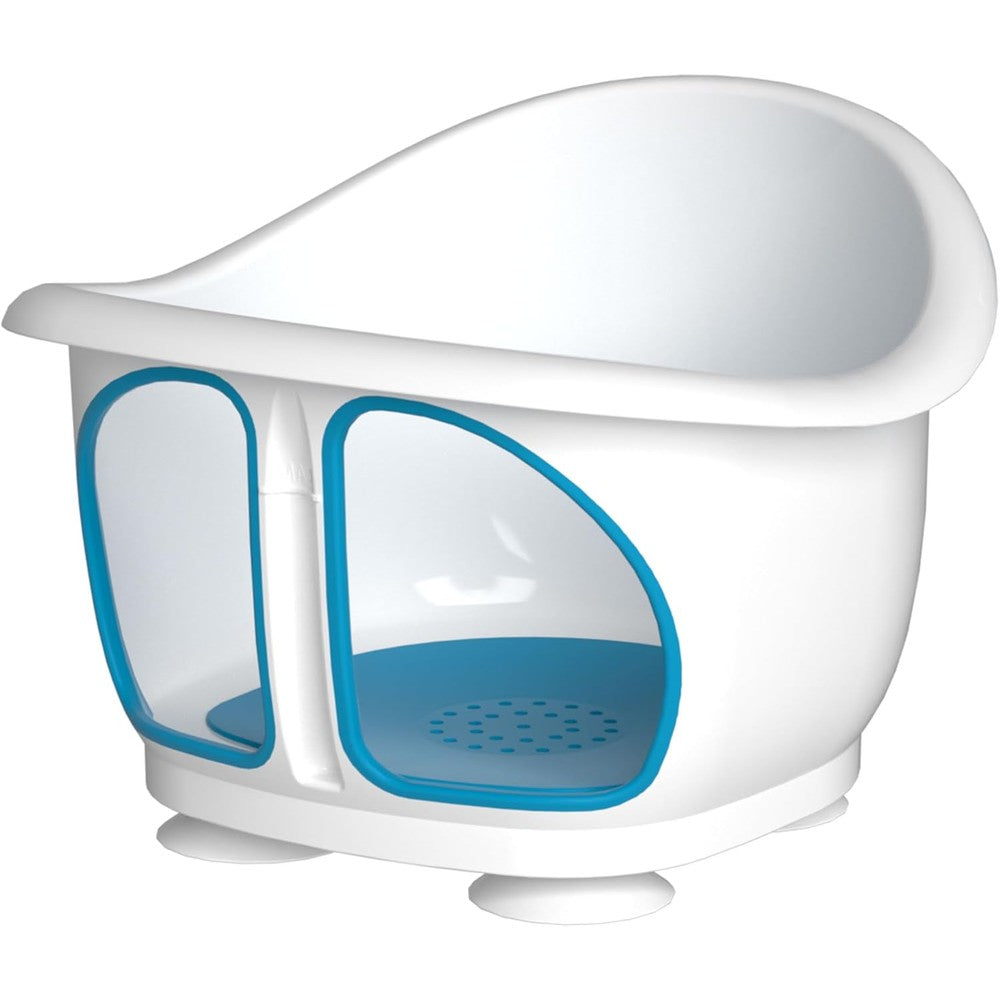 GiggleGlow baby bath seat front view for 6-12 months