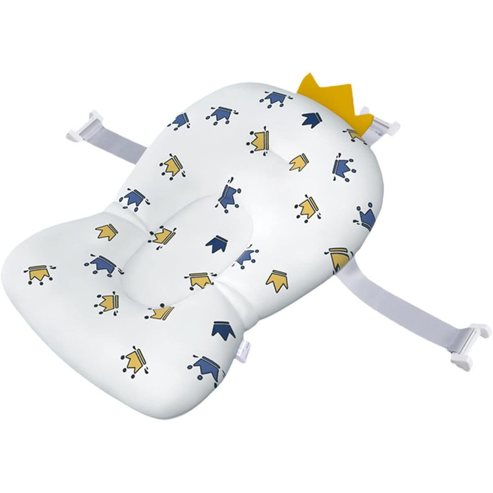 Surakey Baby Bath Cushion Pad front view white color