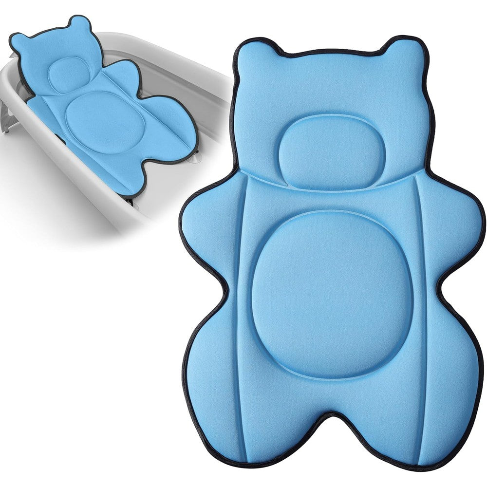 Ihaapsi infant baby bath cushion blue front view