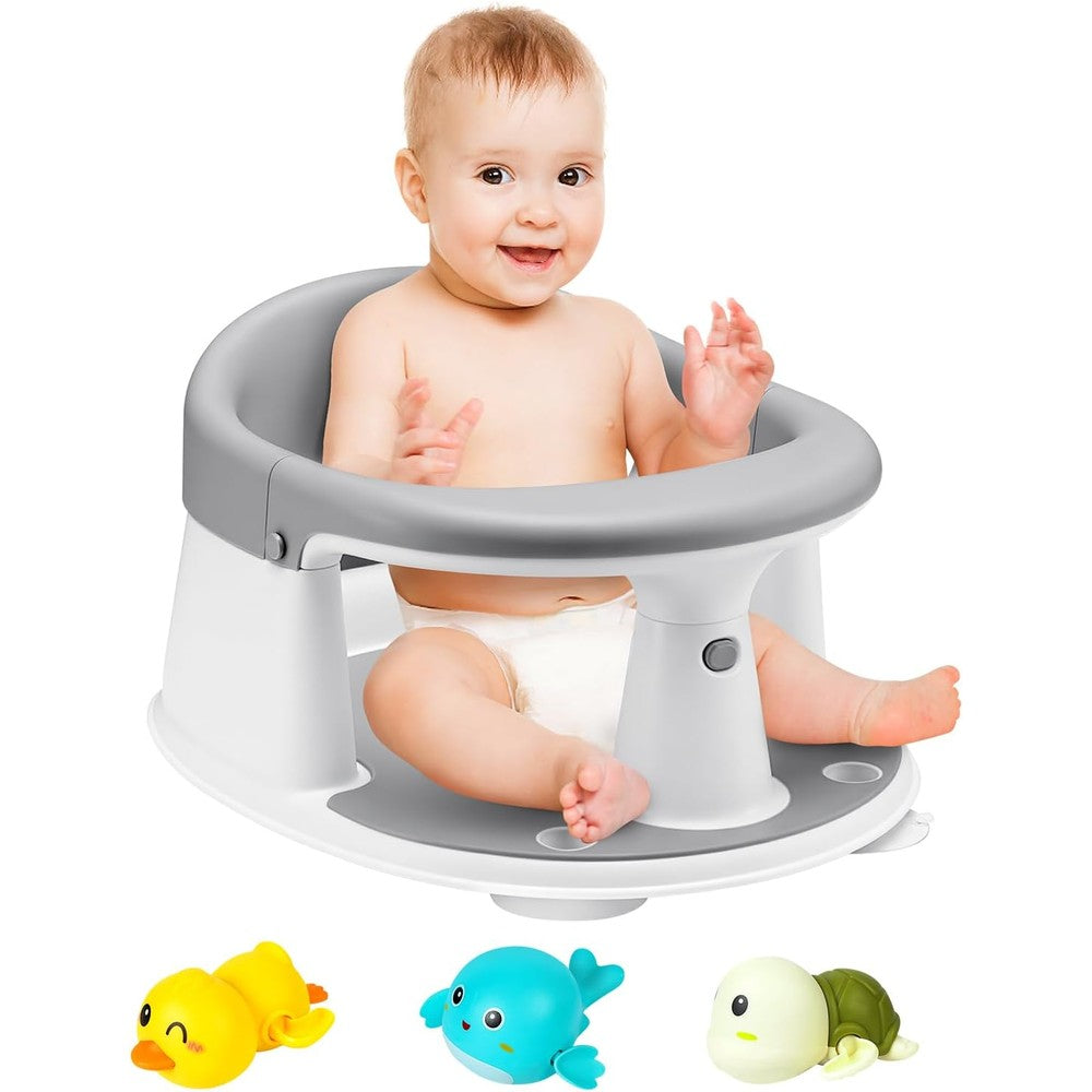 Joy Anan Infant Toddler Sit Up Bath Seat front view