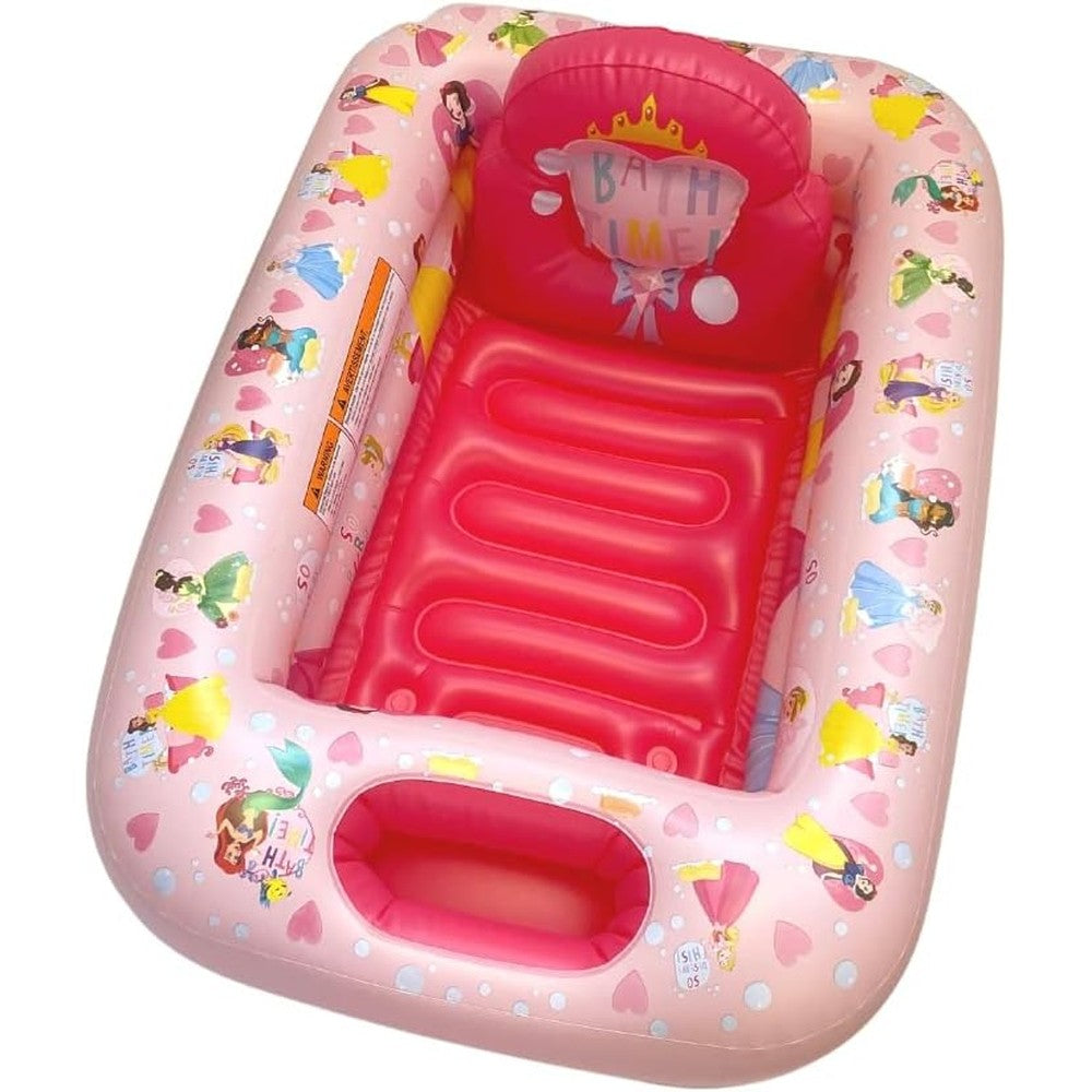 Disney Princess Loving Life Inflatable Baby Bathtub front view