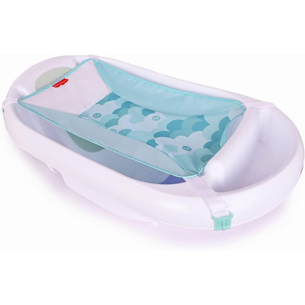 Fisher-Price 3-N-1 Grow With Baby Infant To Toddler Bath Tub front view