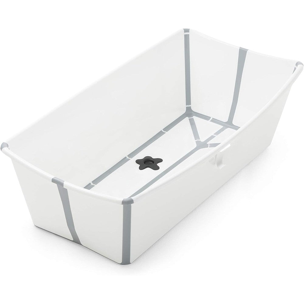 Stokke Flexi Bath X-Large front view open white grey