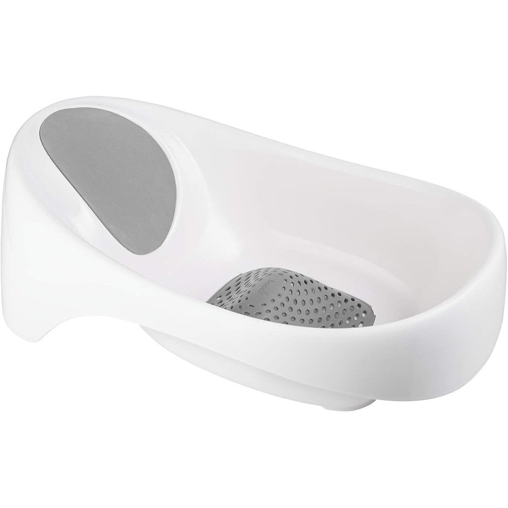 Boon Soak 3-Stage Baby Bathtub gray front view
