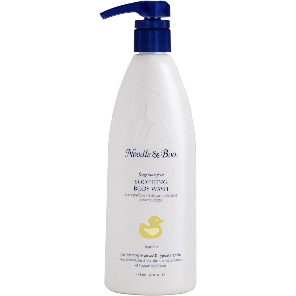 Noodle & Boo Fragrance Free Soothing Body Wash 16oz bottle for eczema care