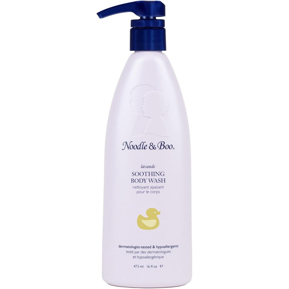 Noodle & Boo Lavender Soothing Newborn and Baby Bath 16oz bottle for calming infant bath