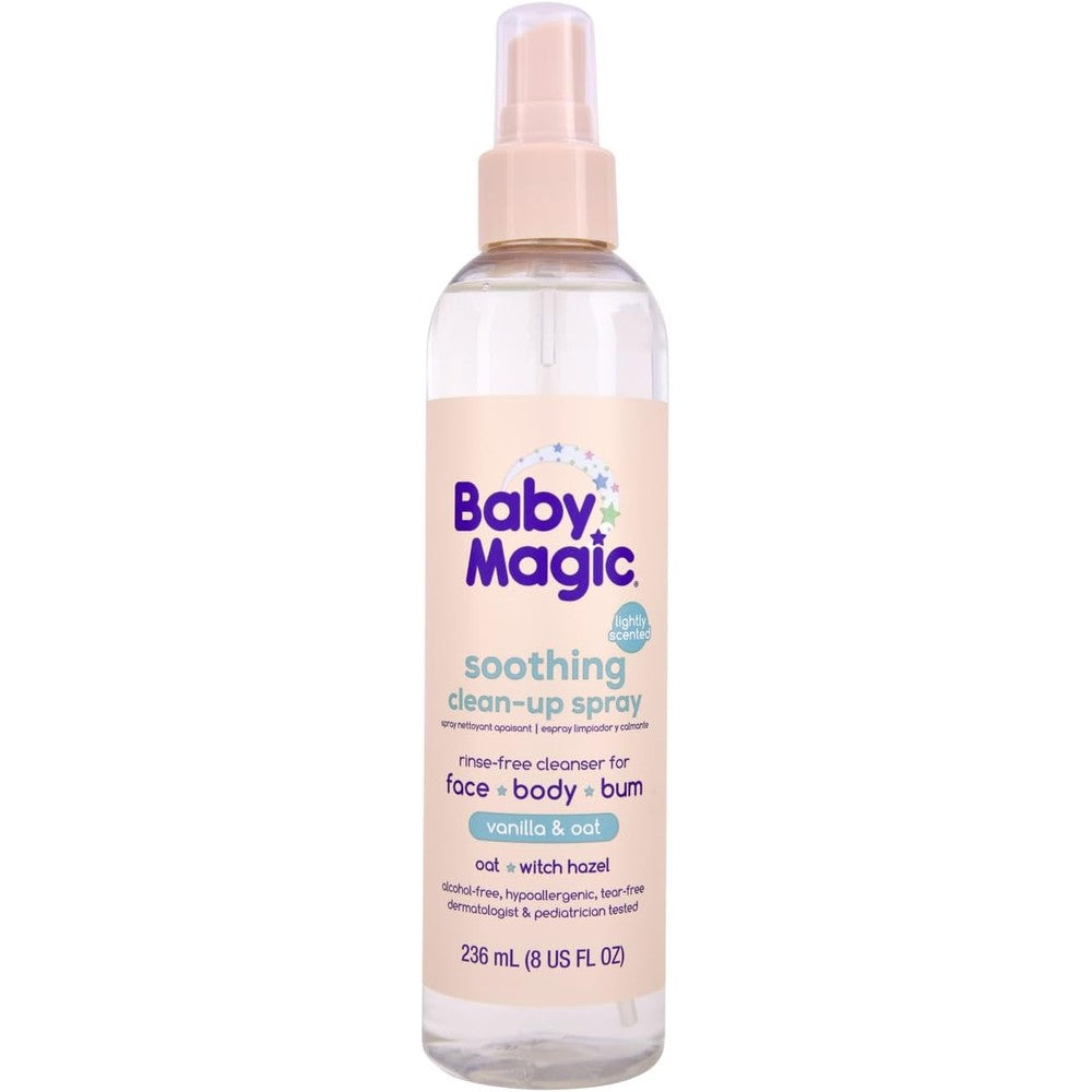 Baby Magic Soothing CleanUp Spray front view authentic USA imported baby skincare product