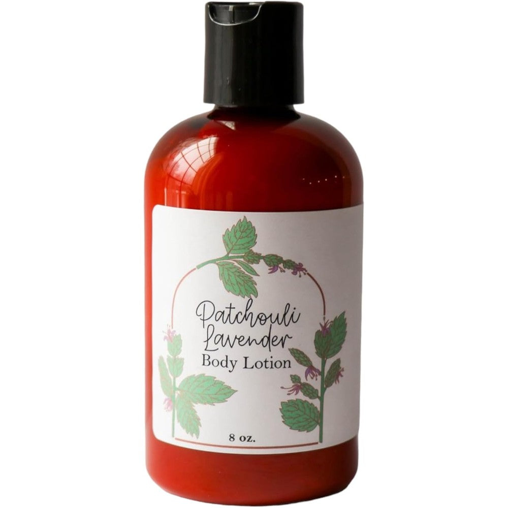 Patchouli Garden Patchouli Lavender Lotion 8 Ounces front view