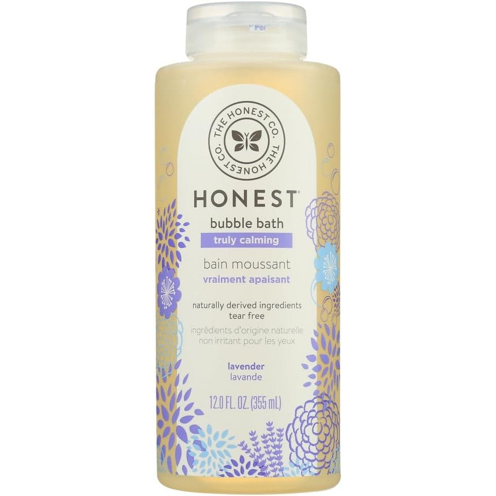 The Honest Company Ultra Dreamy Calming Lavender Bubble Bath front view