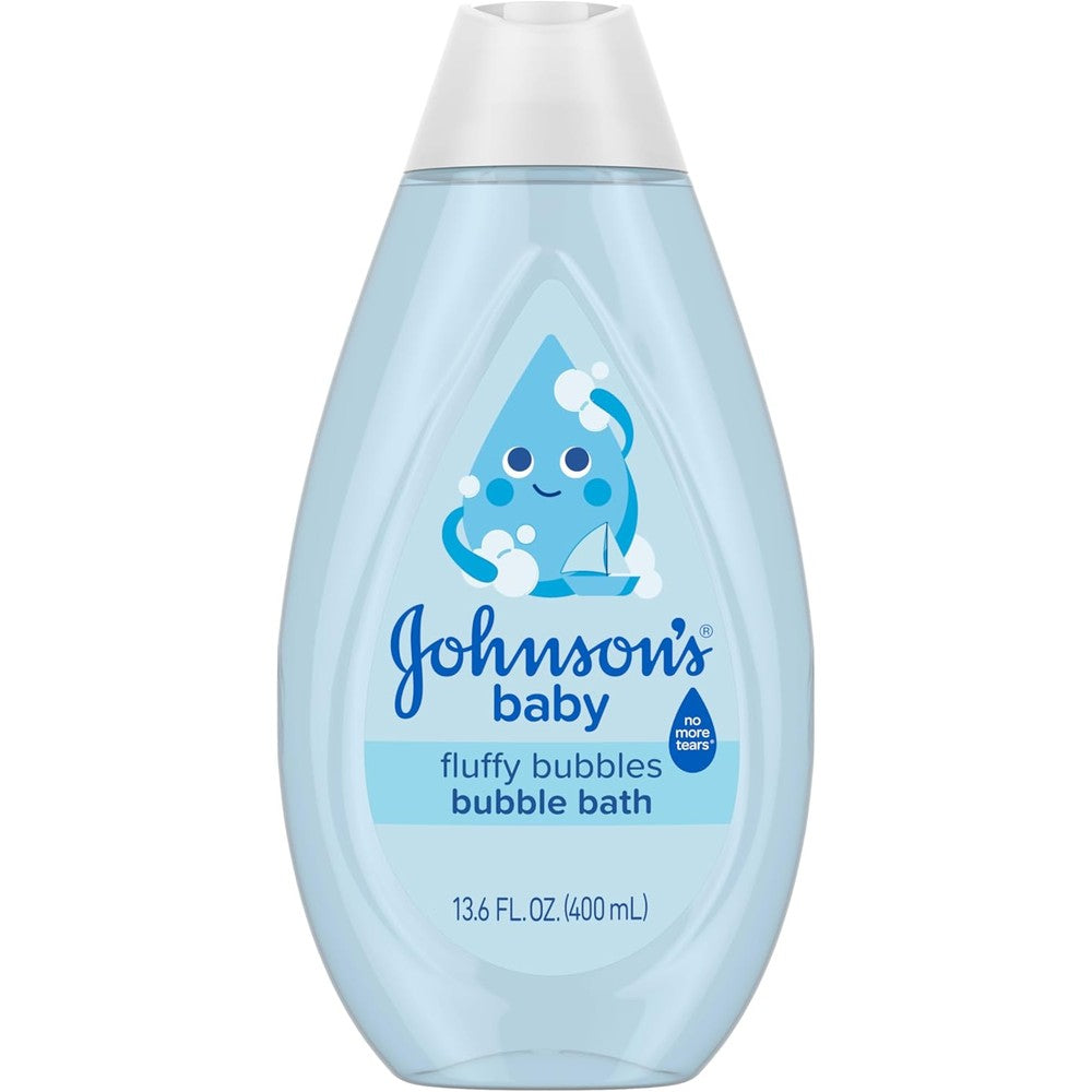 Johnson's Baby Fluffy Bubbles Bubble Bath front view bottle