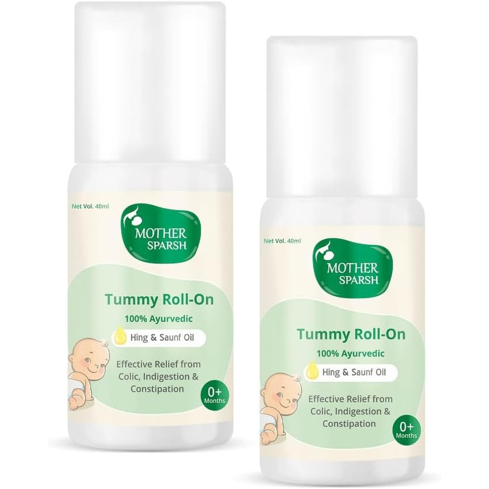 Mother Sparsh Tummy Roll On for baby colic relief front view