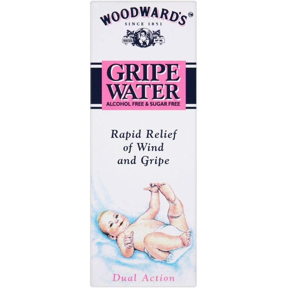 Woodwards Gripe Water 150ml 2 Pack infant gas relief bottle front view