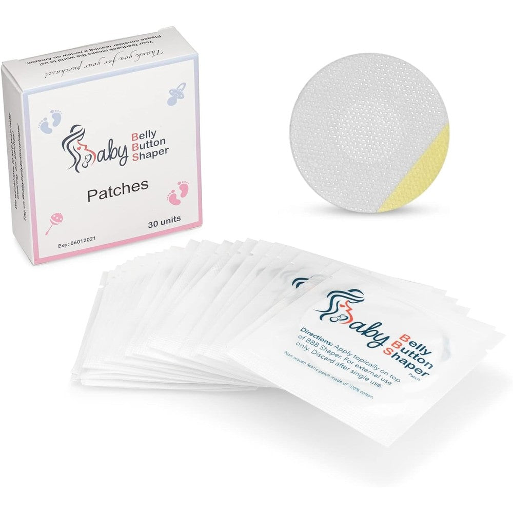 Baby Belly Button Shaper Patches 30 Pieces box front view