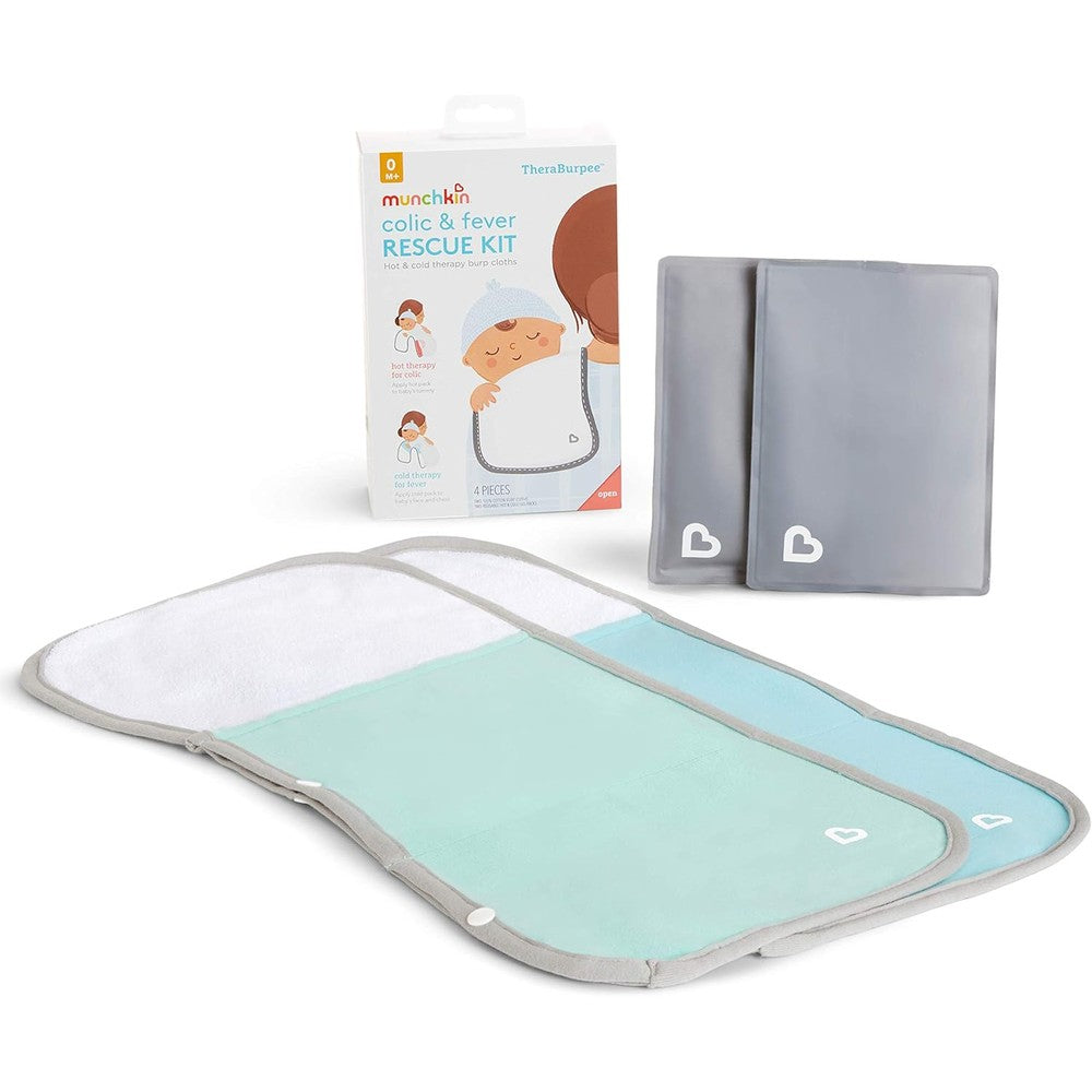 Munchkin TheraBurpee Colic and Fever Rescue Kit front packaging view