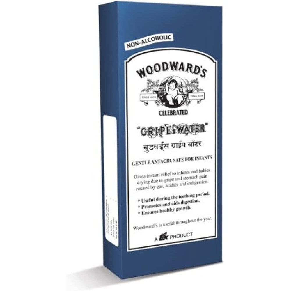 Woodwards Gripe Water 200ml pack of 3 front view packaging
