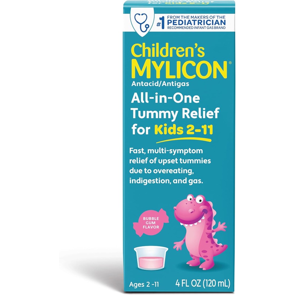 Childrens Mylicon All-in-One Tummy Relief Liquid front view