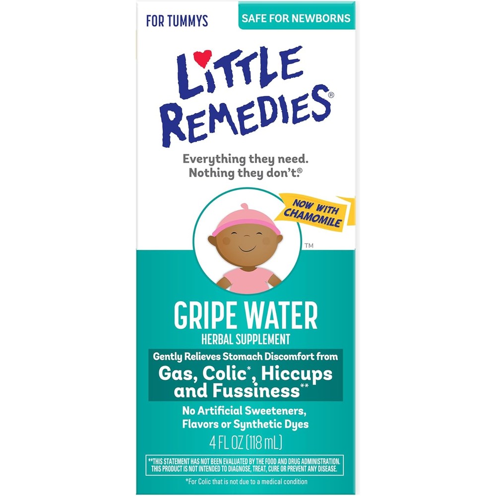 Little Remedies Gripe Water 4 Fluid Ounce bottle front view