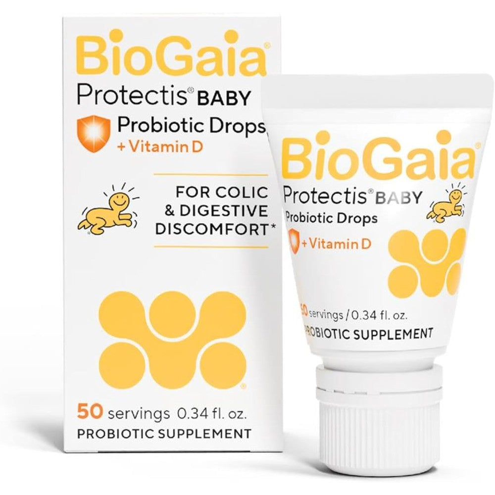 BioGaia Protectis Baby Probiotic Drops with Vitamin D bottle front view