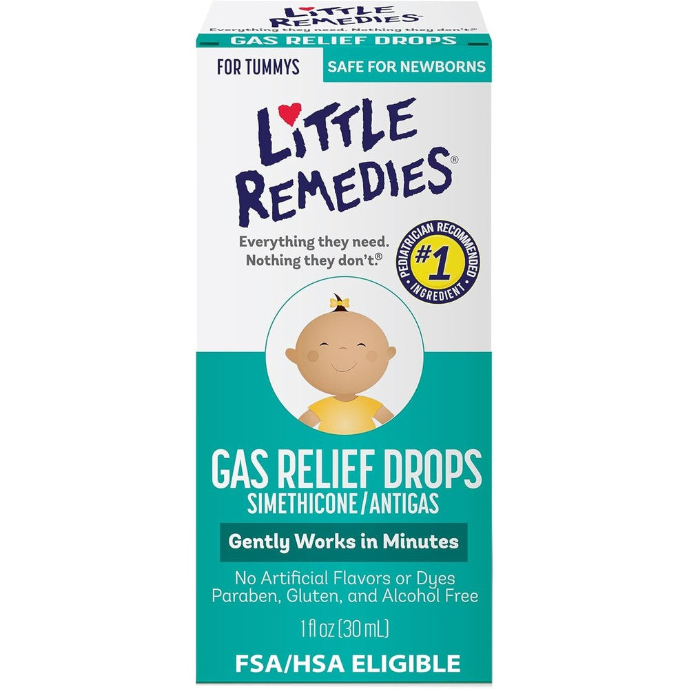 Little Remedies Newborn Gas Relief Drops front view bottle