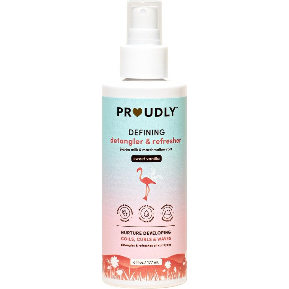 Proudly Defining Detangler and Refresher front view bottle