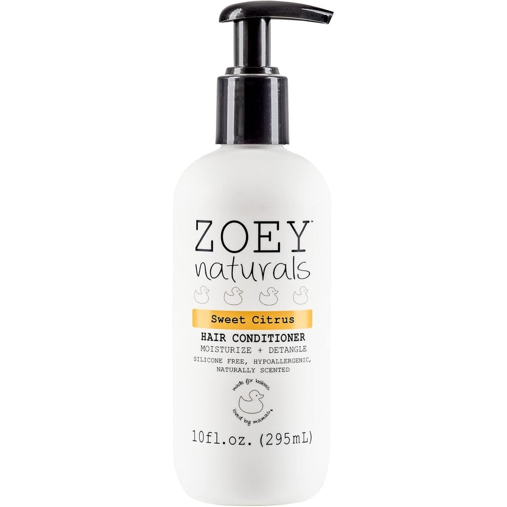 Zoey Naturals Sweet Citrus Hair Conditioner front view for kids