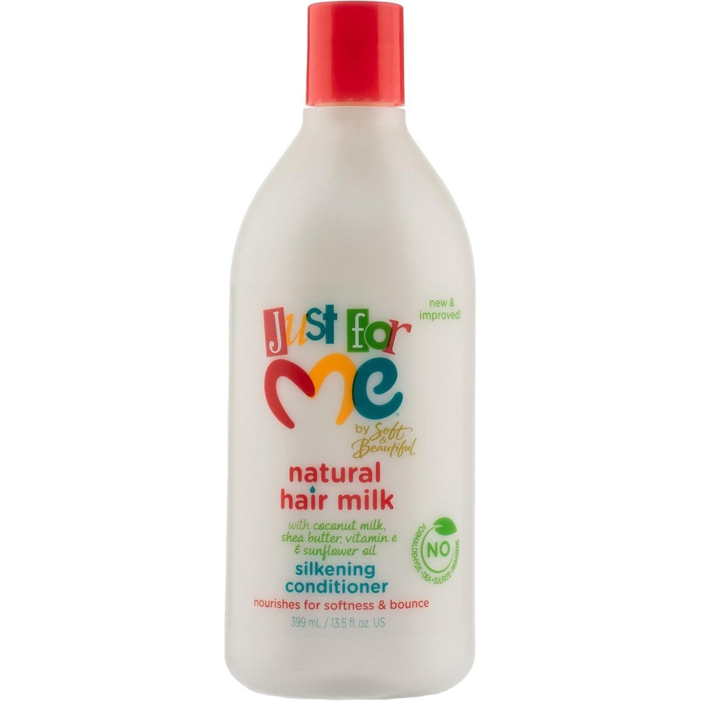 Just For Me Natural Hair Milk Silkening Conditioner bottle front view