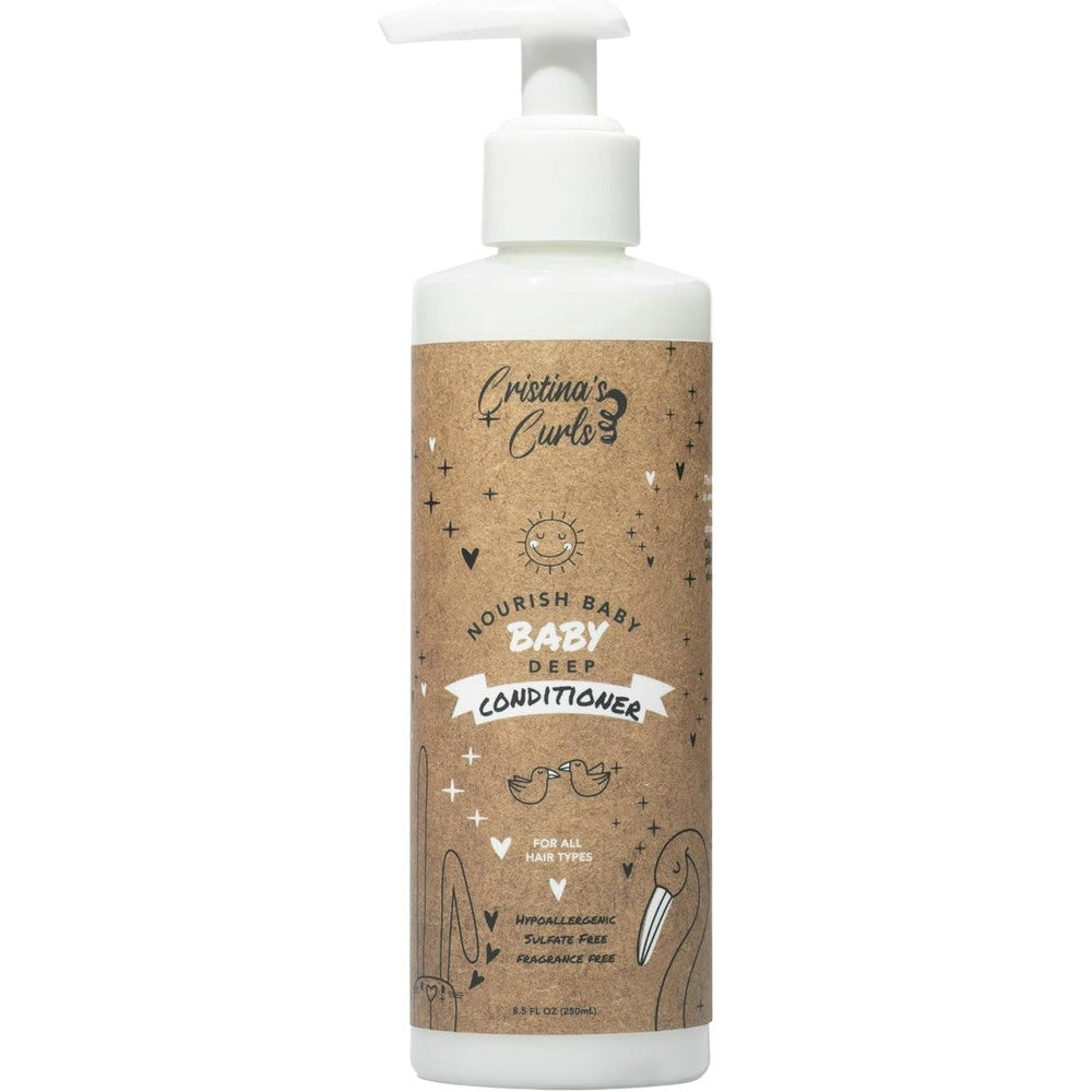 Cristina's Curls Baby Conditioner bottle front view