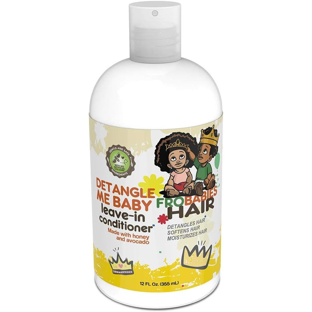 Frobabies Hair Detangle Me Baby Leave-In Conditioner 12 Fluid Ounce bottle front view