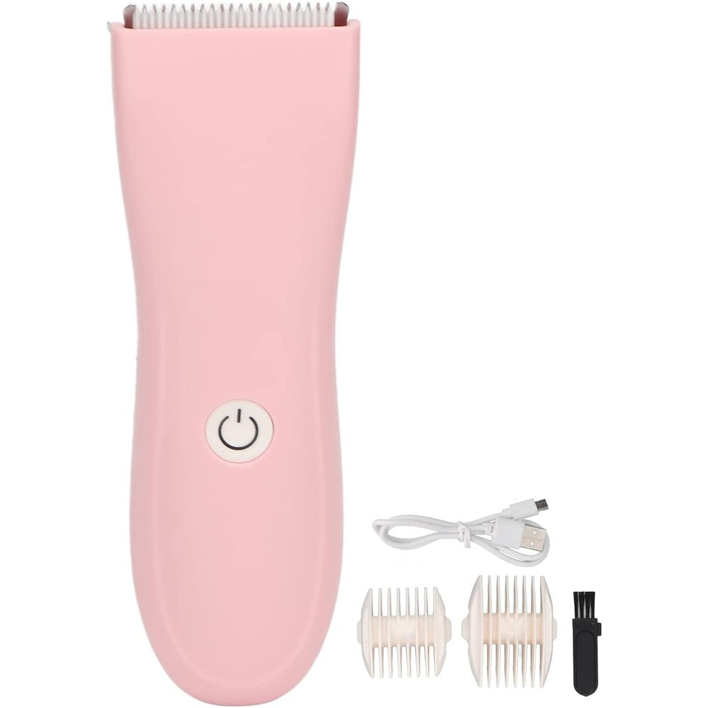 Dioche Baby Hair Clipper front view in pink