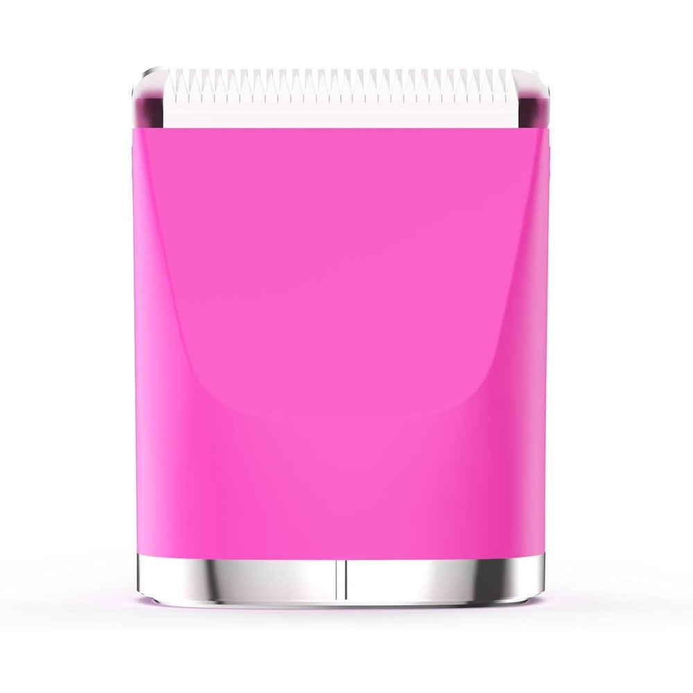 Risina replacement ceramic blade head for bikini trimmer in hot pink front view